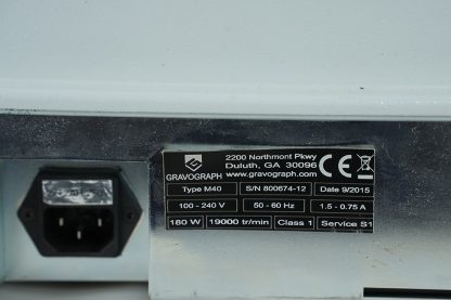 GRAVOGRAPH M40 ABC ENGRAVING MACHINE - Image 4