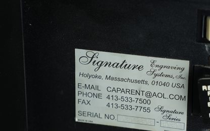 SIGNATURE 8080 PLUS ENGRAVING SYSTEM & SOFTWARE - Image 4
